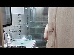I spy my stepsister taking a shower and she lets me fuck her in the ass savannah watson
